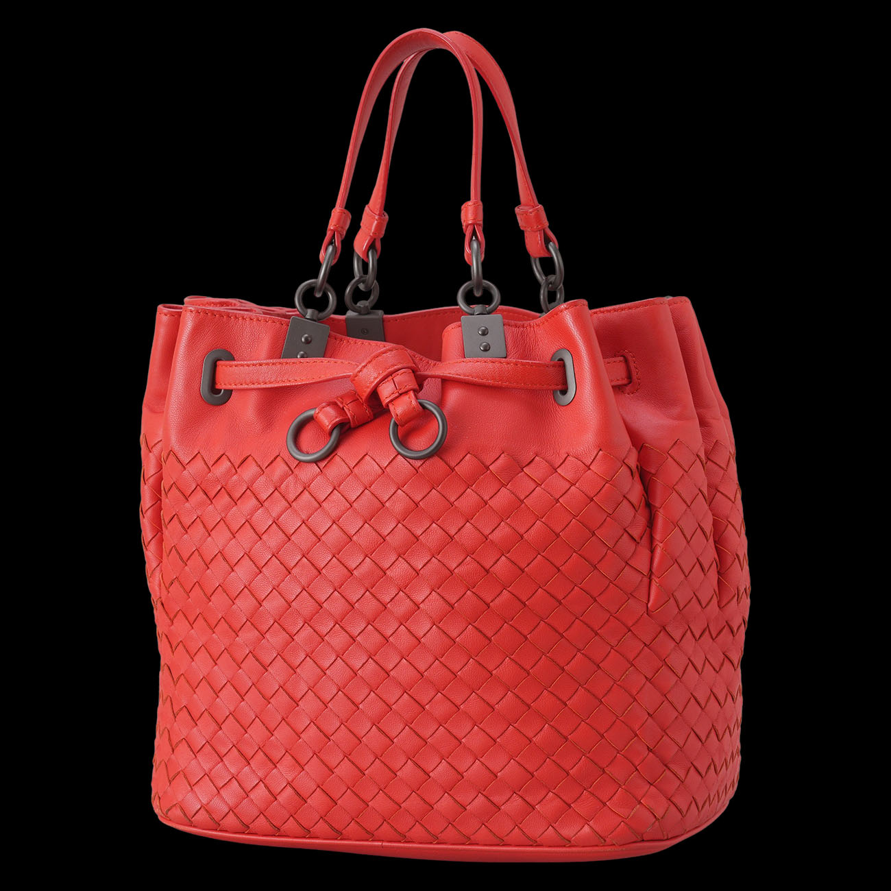 BOTTEGA VENETA(USED)보테가베네타 인트레치아토 버킷백